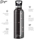 Stainless Steel Water Bottle with Straw, Wide Mouth Double Insulated, Cute Flamingo Gifts for Women, Leak Proof Lid, 25