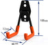 2Pcs Ironing Board Hook, Wall Mount Holder for Laundry & Utility Rooms