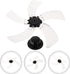 Holibanna 5 Floor Fan Blade, Alloy Fan Leaves for Table and Pedestal Fans, Indoor Fan Accessory