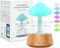 Rain Water Drop Humidifier - Mushroom Cloud Lamp Humidifier, Essential Oil Diffusers,