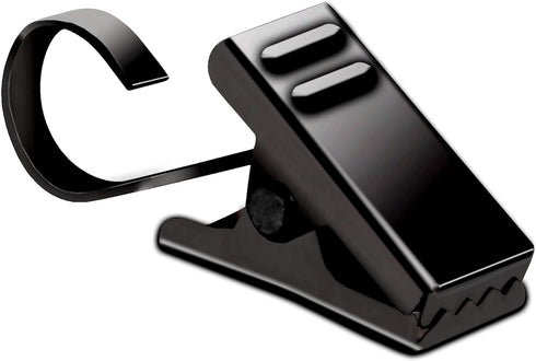 BIHRTC Pack of 25 Black Curtain Clips String Light Hangers Small Metal