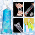 DHYLRICHER 250 (2 12 Inch) Pcs Disposable Ice Lolly Molds Plastic Freeze Pop Bags with Silicone Funnel for Homemade