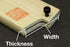 Yoshihiro Natural Magnolia Wood Saya Cover Blade Protector for 210mm Gyuto