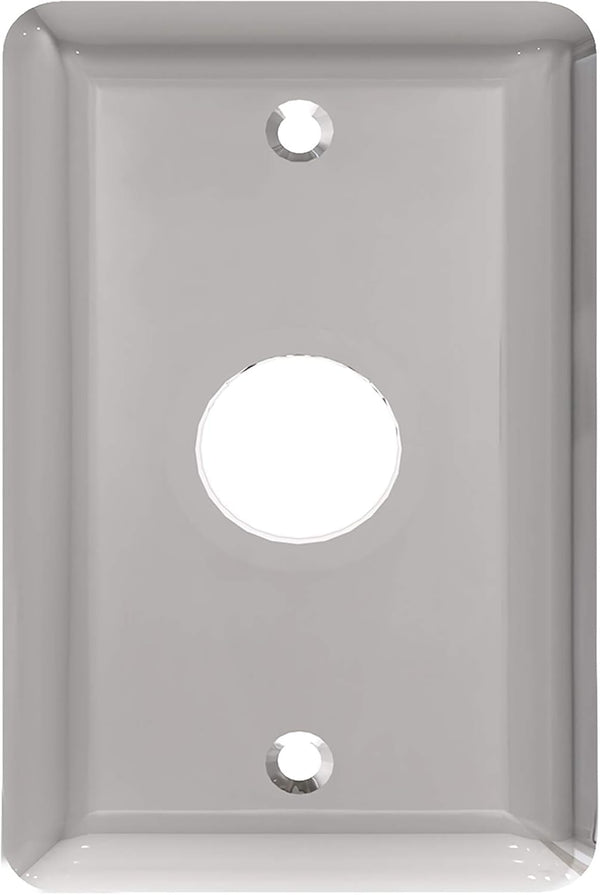 HEATGENE 2401 Wall Plates, Mirror Polish, Compatible with HEATGENE Towel Warmers (HG-R64135, HG-R64136, HG-R64137)