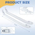 AMI PARTS 5304486359 Refrigerator Door Handle, Replaces 5304506469 5304504507 242059501 242059504 (2 Pack)