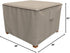 P4A06PM1 Budge English Garden Square Patio Table / Ottoman Cover Heavy Duty and Waterproof, Medium, Tan Tweed