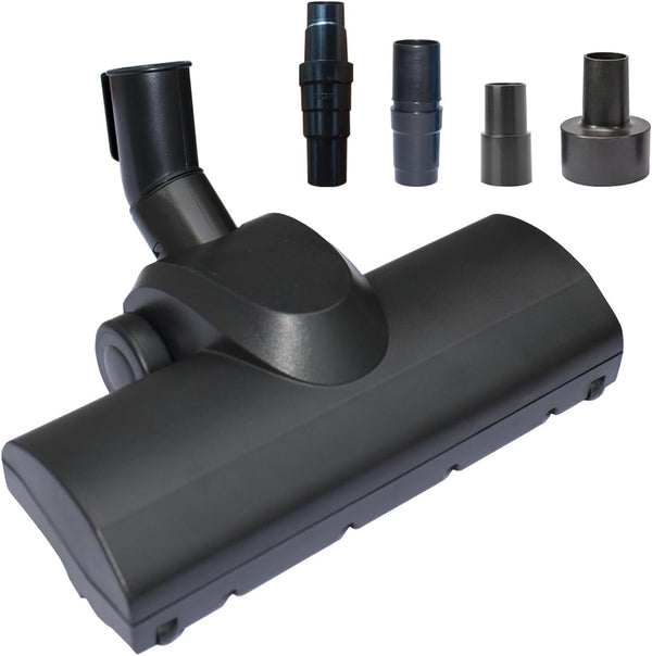 Turbo Brush Head with 1 1/4-Inch Connection, Vacuum Hose Adapter Kit for Easy Pet Hair Removal