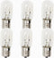 Upgraded 10692 Microwave Bulb 110-130V T7 E17 25W Compatible with GE Appliance Bulb, Excellent Quality - 6 Pack