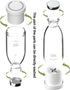 OTPEIR Personal Size Blender, Portable Battery Powered USB Blender (White)