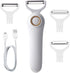 Electric Potato Peeler, Handheld 3-in-1 Pro Set, USB Rechargeable Kitchen Gadgets for Apples, Potatoes, Carrots