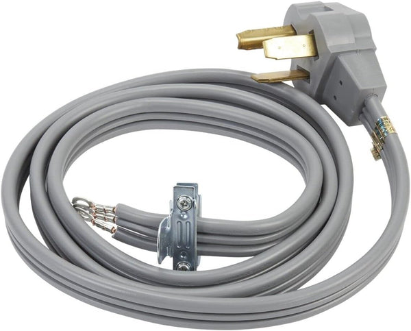 Whirlpool 8171378RC Genuine OEM Power Cord for Dryers, Replaces Multiple Models