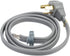 Whirlpool 8171378RC Genuine OEM Power Cord for Dryers, Replaces Multiple Models