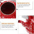 Luxshiny Enamel Stovetop Pour-Over Coffee and Tea Kettle, Small Boiling Water Pot, Camping Teapot