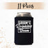 Veracco Groom's Drinking Team Can Coolie Holder, 12 Pack Bachelor Party Wedding Favors Gift for Groomsmen