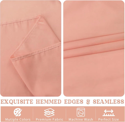 4 Pack 96 30 Inch 8 x Open Back Fitted Tablecloth Rectangle Table Fitted for Ft Folding Tables Polyester Table Cover