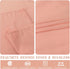 4 Pack 96 30 Inch 8 x Open Back Fitted Tablecloth Rectangle Table Fitted for Ft Folding Tables Polyester Table Cover