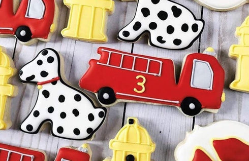 Ann Clark Cookie Cutters Firetruck Cookie Cutter, 5" Made in USA