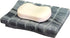 Ribbed Design Soap Dish, Luxury Bath Accessories for Bath, Tub or Wash Basin