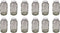 Preval 269 Glass Jar, 6-Ounce, Pack of 12 Jars