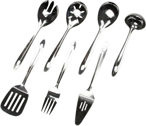 Chef Craft Select Salad Serving Fork, 9.5 inch, Stainless Steel