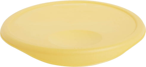 Rubbermaid Commercial Lid for Round Food Storage Container, Yellow, Fits 12-22 Qt.