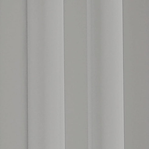 Curtainworks Soho Voile Sheer Grommet Curtain Panel, Silver, 59 by 84"