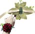 Arlai Wedding Prom Corsage and Boutonniere Set, Artificial Flower Rose Wrist Corsage with Ribbon Bracelet