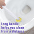 wutfuooo 60pcs Set Disposable Toilet Brush Cleaning System with Refills Pads Replacement Heads, Toilet Cleaning Stick