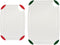 FARBERWARE Cutting Board Set, Made from Recycled PET with Non-Slip Edges, Durable & Dishwasher Safe, 2-Piece