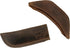 Hide & Drink Rustic Leather Hot Handle Holders, Set of 2 for Cast Iron Skillets & Pans (Bourbon Brown)