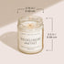 Sweet Water Decor Pumpkin Spice Candle | Pumpkin, Cinnamon, Vanilla Scents | 9oz Clear Jar Soy Candle