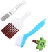 HOMSFOU Air Conditioner Cleaning Brush Set, Kitchen Cleaning Brush, Cooling Fin Comb Cleaner Tool for A/C Condenser