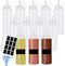 Hajoyful Squeeze Bottle Condiment Squeeze Bottles Plastic ketchup Squeeze Squirt bottle For
