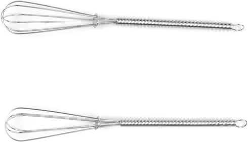 Fox Run Chrome Mini Whisk, 7.25 x 1.25 x 1.25 inches