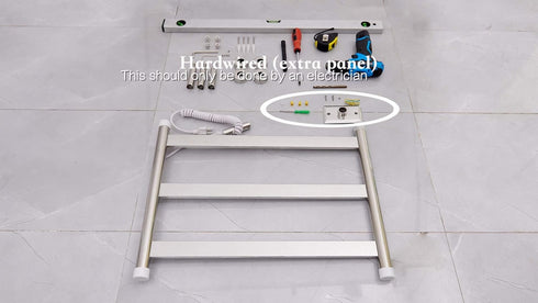 HEATGENE 2401 Wall Plates, Mirror Polish, Compatible with HEATGENE Towel Warmers (HG-R64135, HG-R64136, HG-R64137)