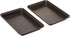 iDesign Decorative Countertop Vanity Tray Organizer, Set of 2, 9.7" x 6.3" x 1", Bronze