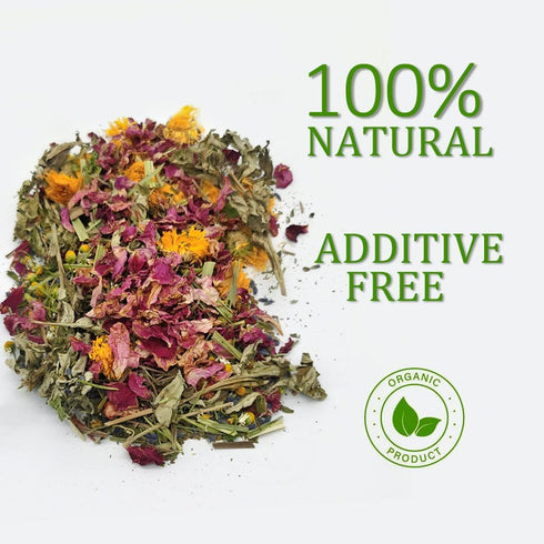 1lb BODISEINT Dried Chicken Nesting Herbs, Herb Layer Feed Coop, Poultry Bedding Use for Laying Hens,Natural Refresher