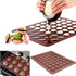 48 Hole Macarons Silicone Mat Baking Mold - Silicone Macaron Kit, Pastry Baking Mat and Decorating Piping Pot with 4pcs