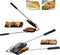 Non Stick Gas Toaster Sandwich Maker Pan, Double Sided Pressure Pan with Handles for Toasted Sandwich Snack