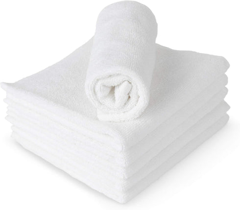 Clothes-16x14 Set 6) RosenSoft Oversized Wash in Extra Large Wash Cloths for Body and Face, Hand Gym Spa- Fingertip