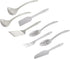 Hutzler LOPOL Reinforced Nylon Utensils, 11", White, Set of 8
