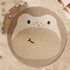 Poowe Rug,47.2" Cute Animals Kids Room Round Washable Area Rugs Nursery Rug for Baby Boys Girls Play Mat Floor Carpet
