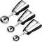 Cookie Scoop Set - 3 PCS Cookie Scoops (1 Tbsp, 2 Tbsp, 3 Tbsp) for Baking, Made of 18/8 Stainless Steel