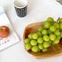 ZENFUN Wood Root Dish Bowl, Natural Handmade Serving Bowl for Snacks, Appetizer Display, 7.8''-9.5'' Diameter