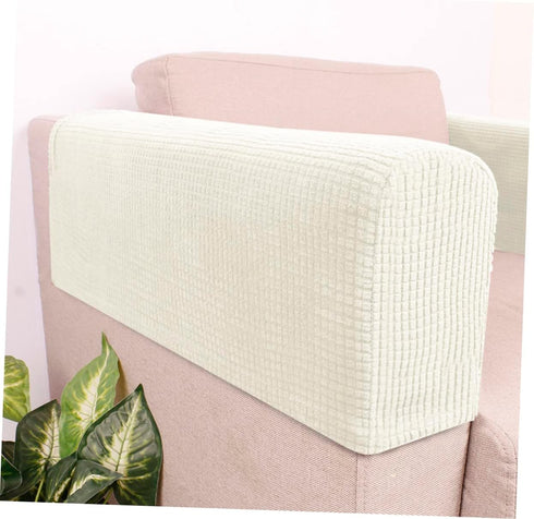 Luxshiny 2pcs Stretch Armrest Cover, Armrest Covers for Recliner Grip Protector, Sofa Armrest Cover for Office Chair