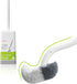 Marbarsse Bathroom Toilet Bowl Brush and Holder, Curved Design Dismount Toilet Brush