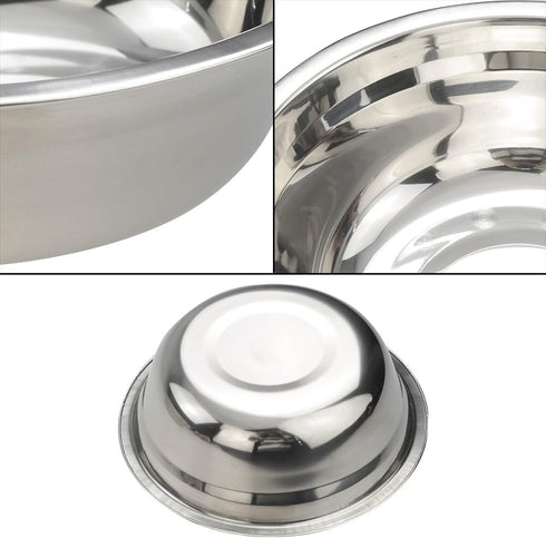 Mixing Bowl Set, Stainless Steel Bowls Set, Set of 4 by Nicesh