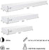 Kiera Grace Stockholm Maine Floating Wall Shelves, Set of 3, White, 12", 16", 24"