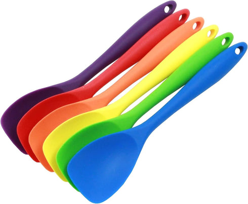 Chef Craft Premium Silicone Spoon Spatula, 11.5 Inch, Yellow Color