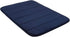 Navy Blue Memory Foam Bath Mat - Soft and Absorbent Non-Slip Rug for Kitchen or Bathroom (17" x 24")